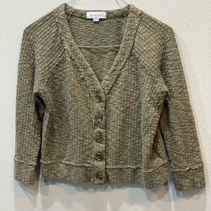 Two by Vince Camuto Earthly Toned Cardigan Size Small